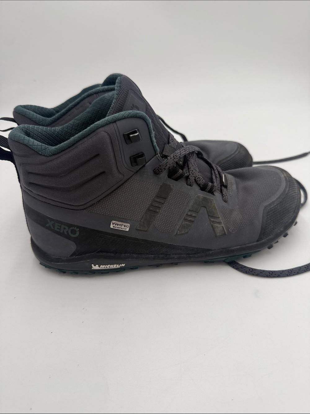 Xero Shoes Scrambler Mid II WP Womens 9 Waterproof Hiking Boots Michelin